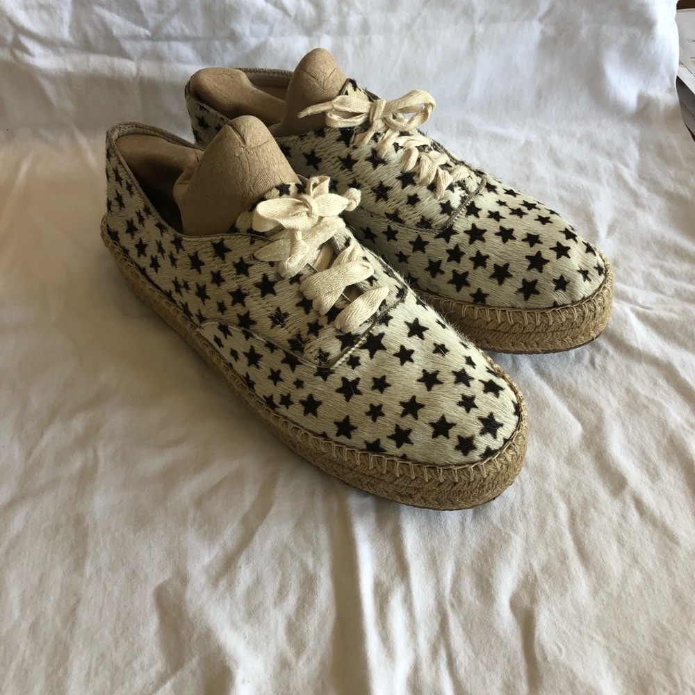 Katanas sz 7 calf hair w Brn stars